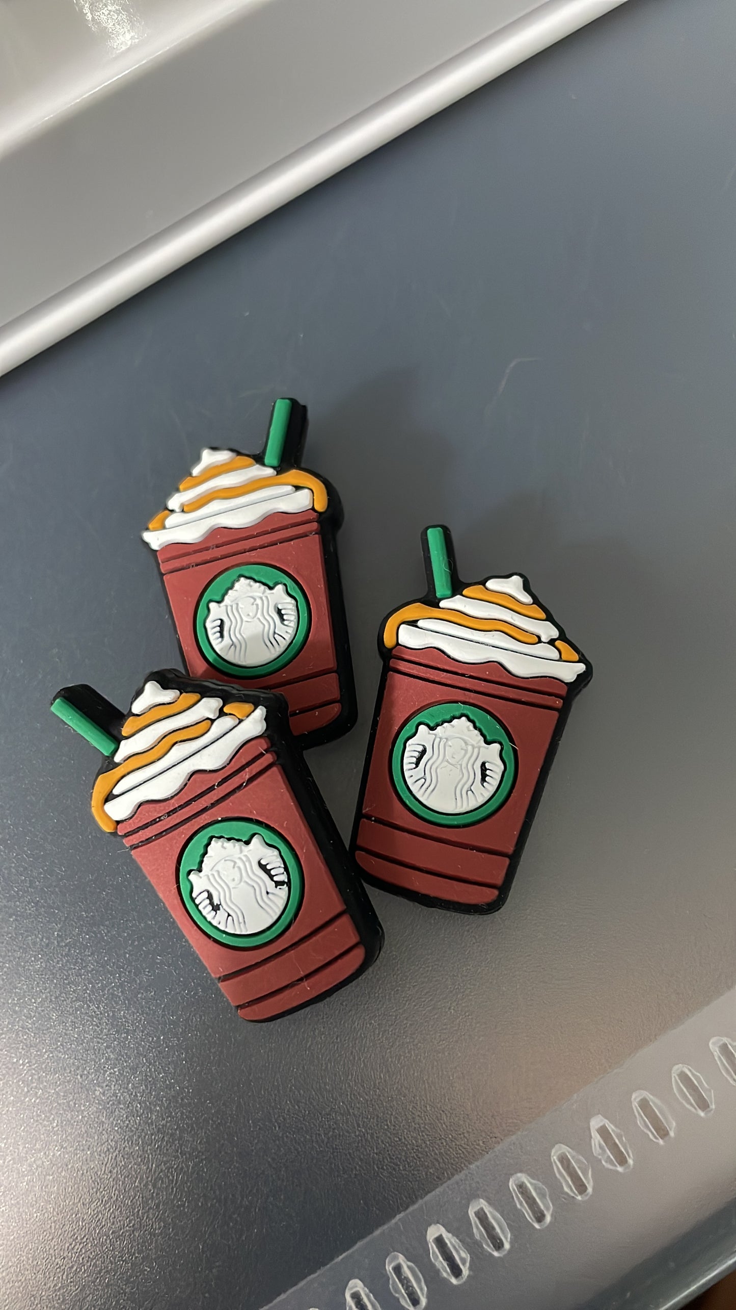 Caramel coffee cup