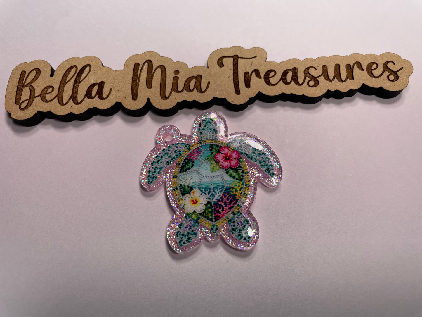 Sea turtle keychain