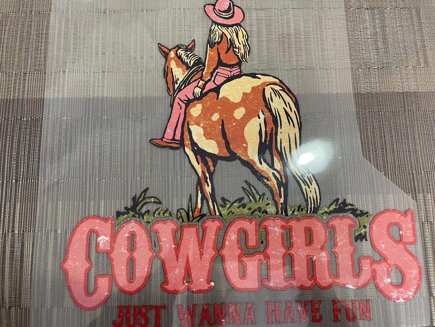 Cowgirls just wanna have fun
