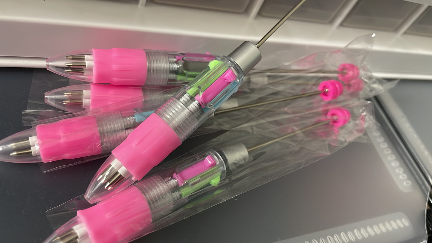 Multi color pen in pink
