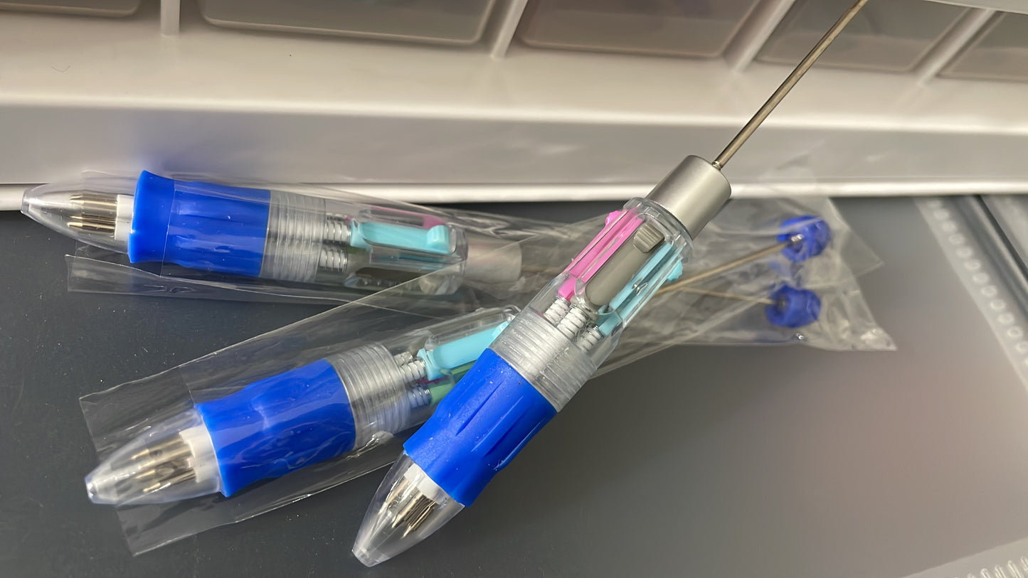 Multi color pen in blue