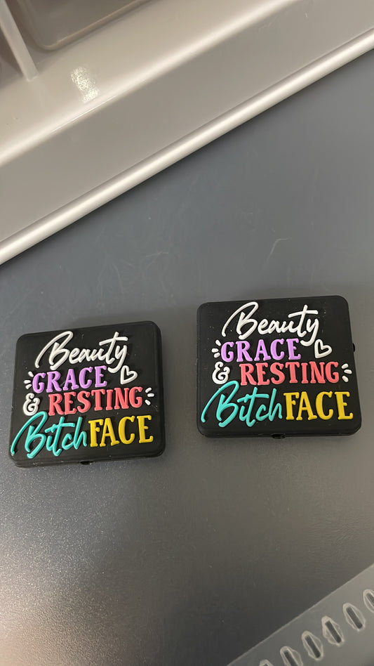 Beauty , grace, resting witch face