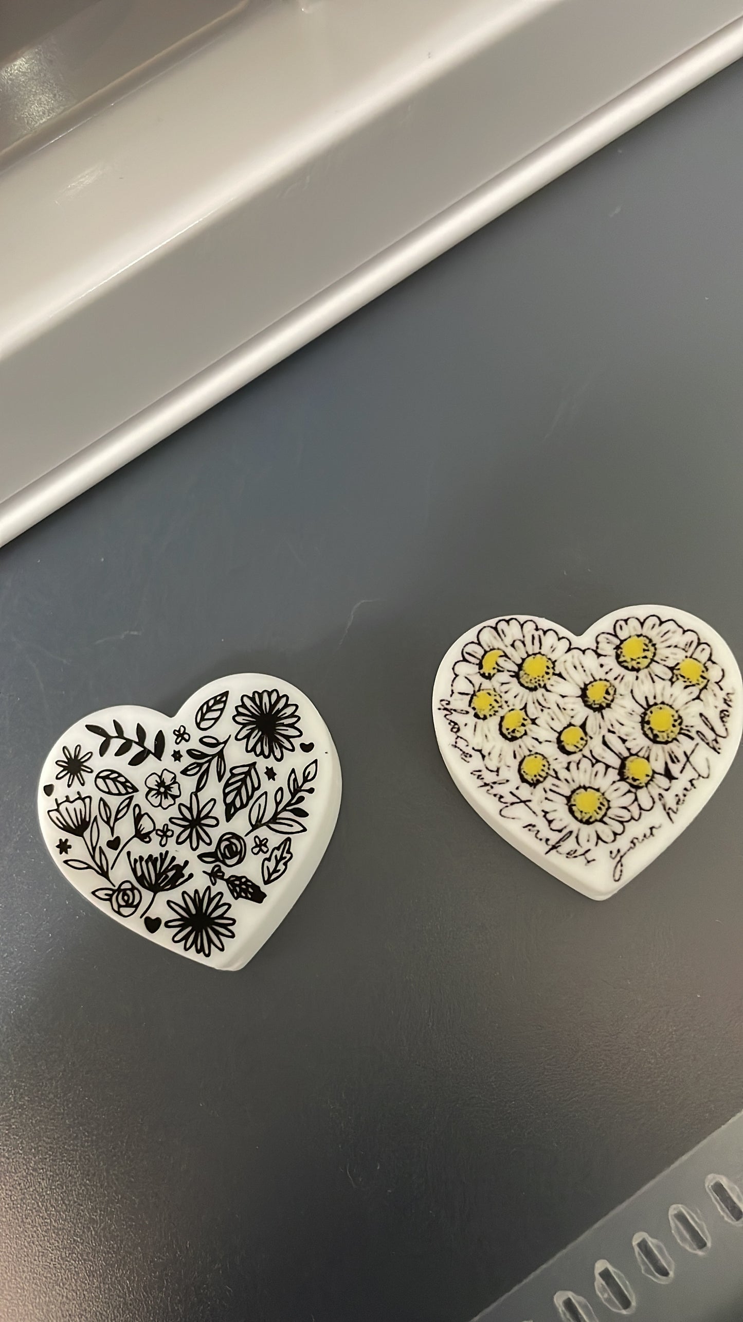 Heart with flowers