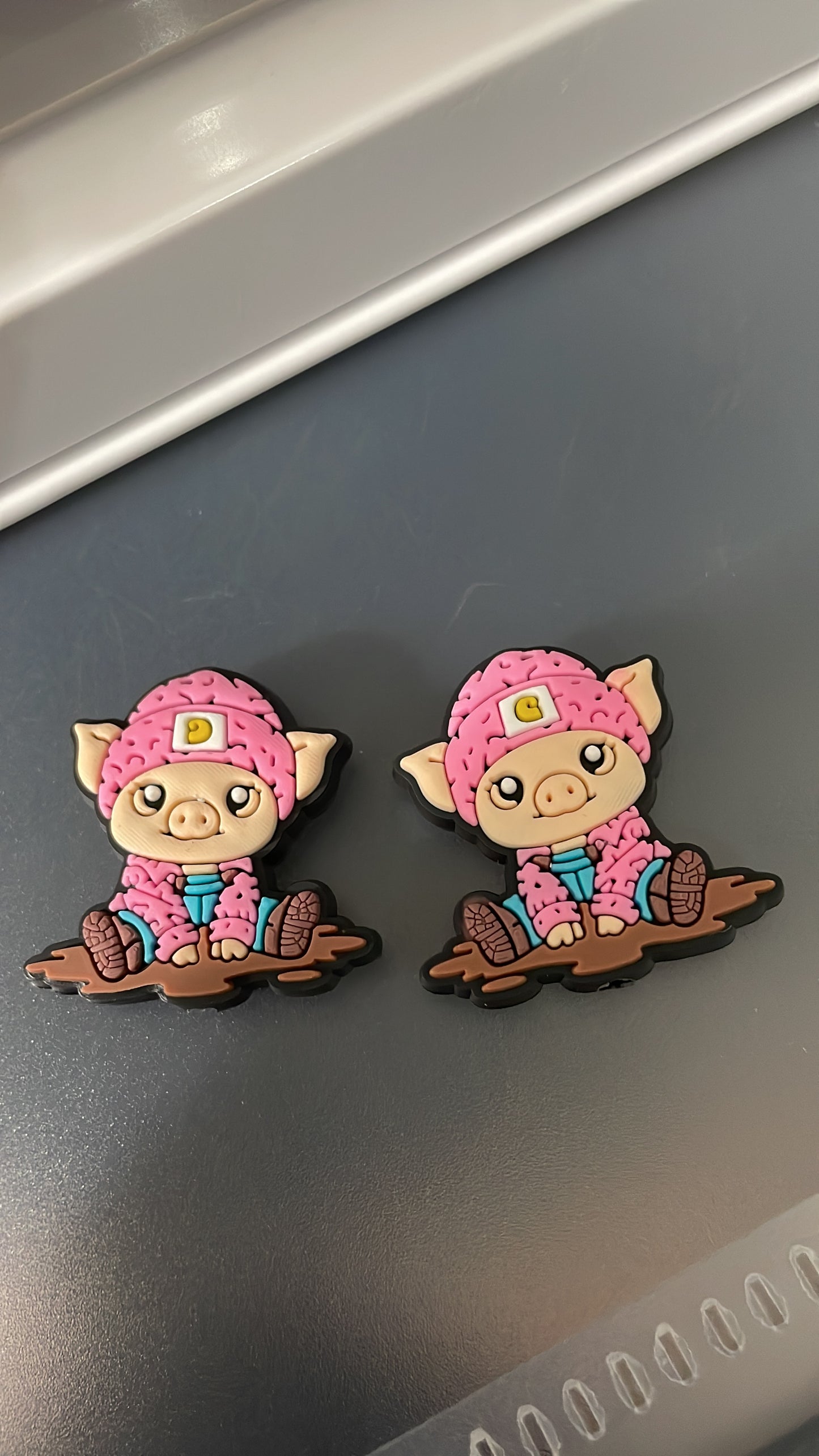 Pig dressed in pink
