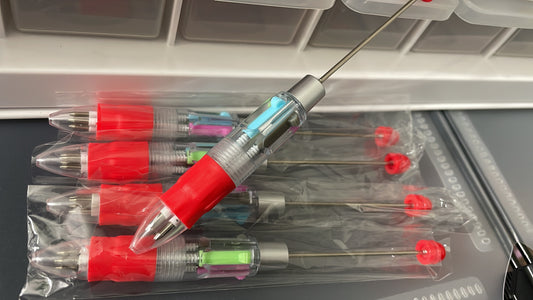 Multi color pen in red