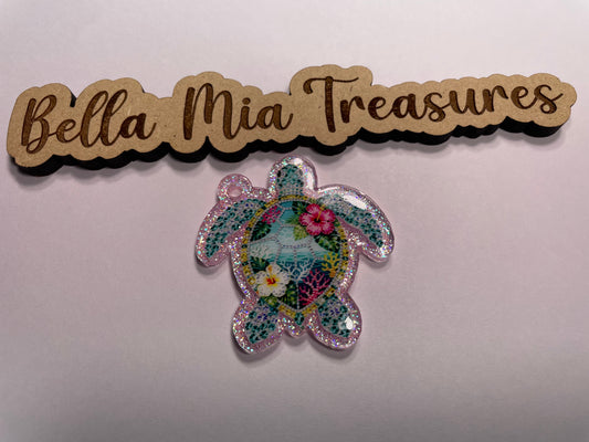Sea turtle keychain