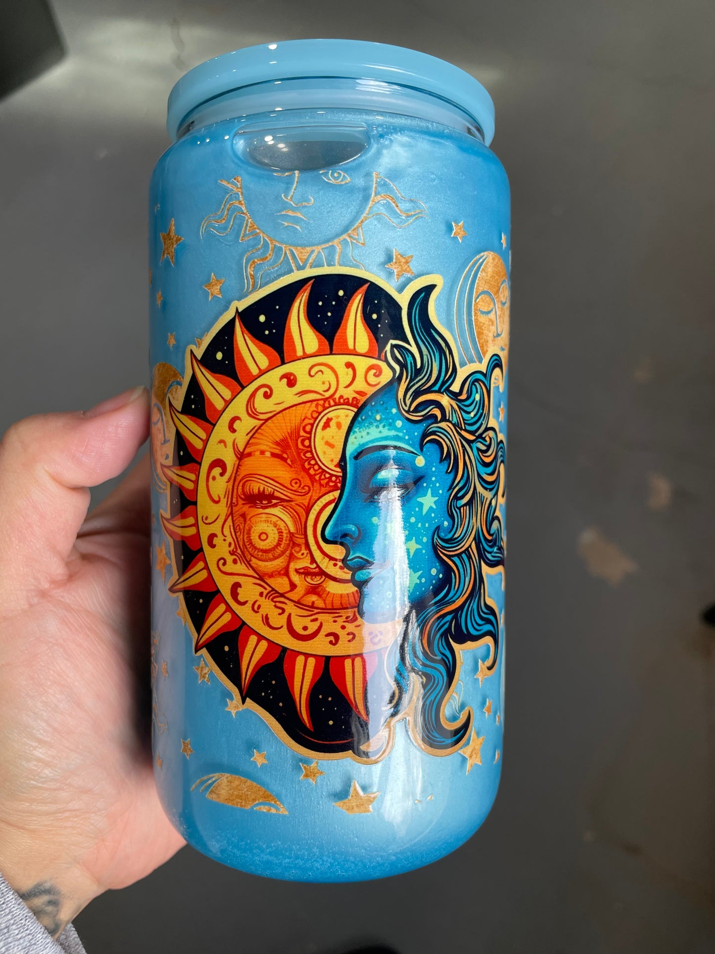 Sun and Moon Shimmer Cup