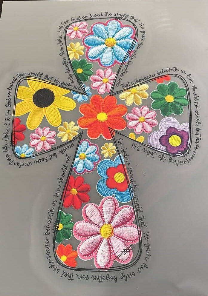 Floral Cross