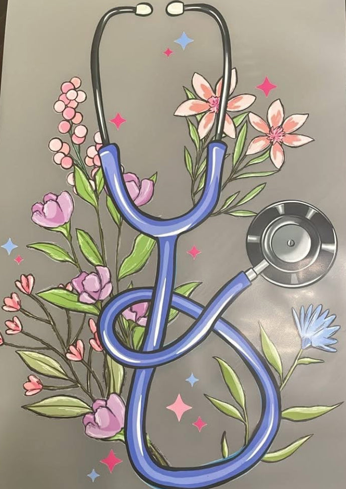 Floral Stethoscope
