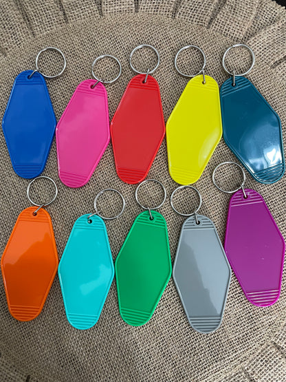 Motel Keychains