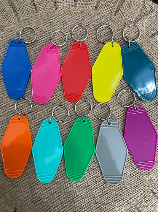 Motel Keychains