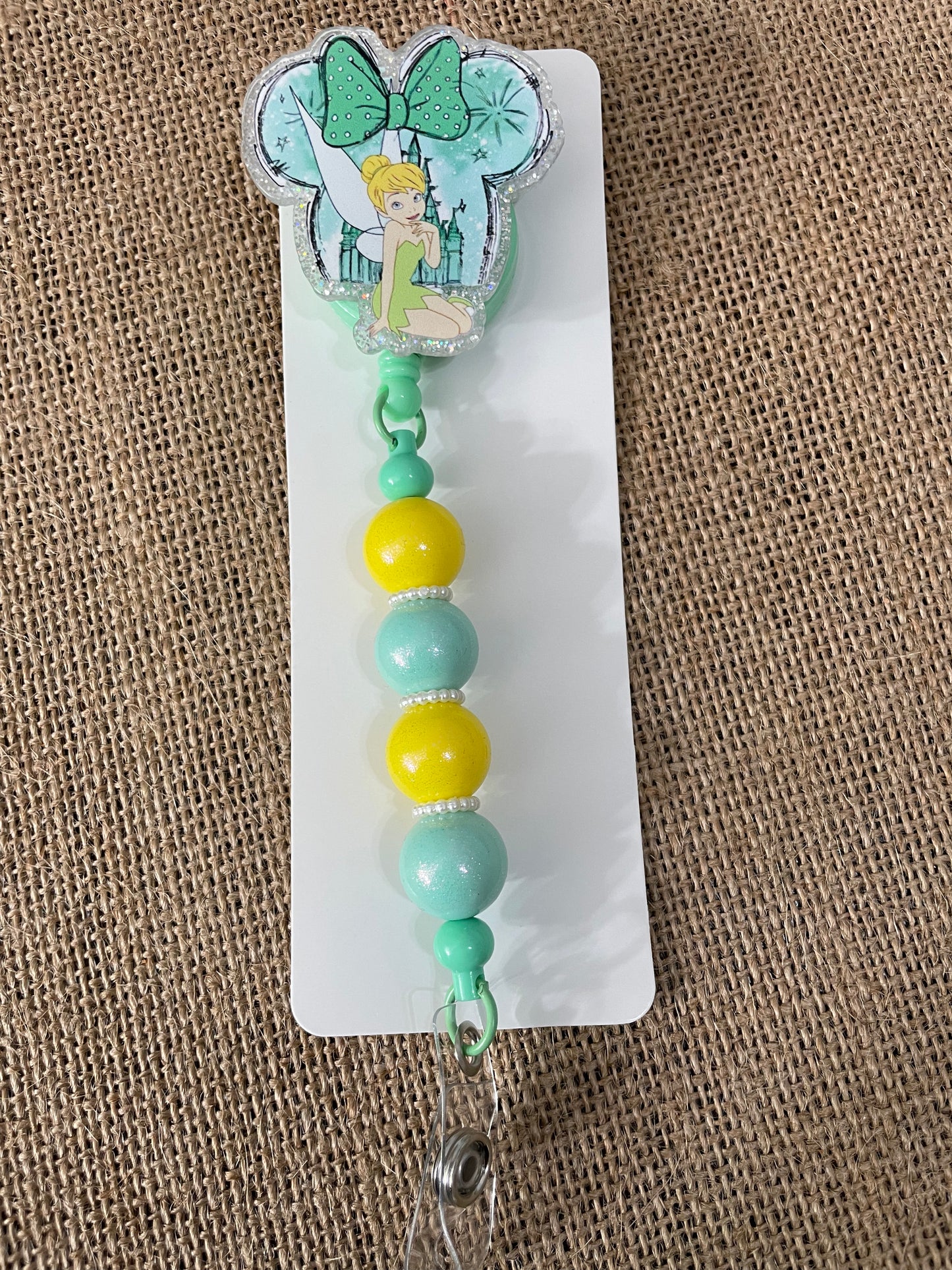 Green Fairy Badge Reel