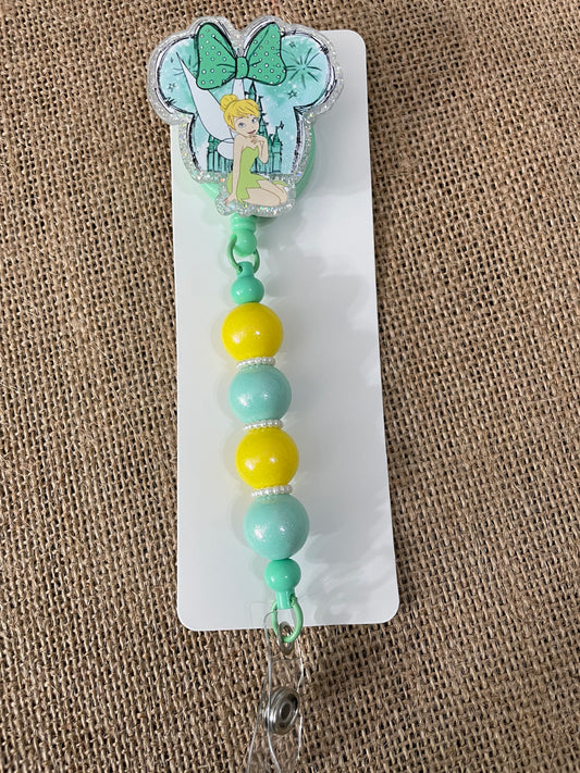 Green Fairy Badge Reel
