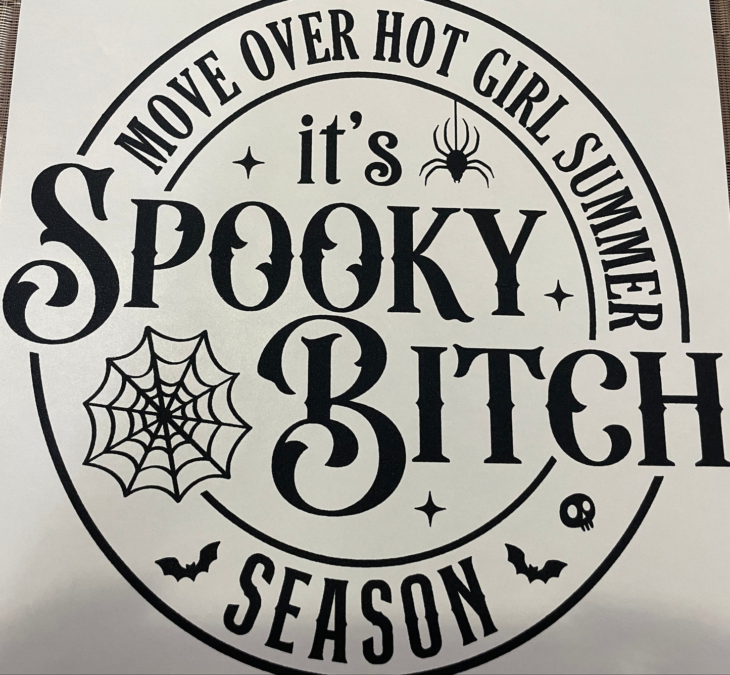 Move over hot girl summer decal