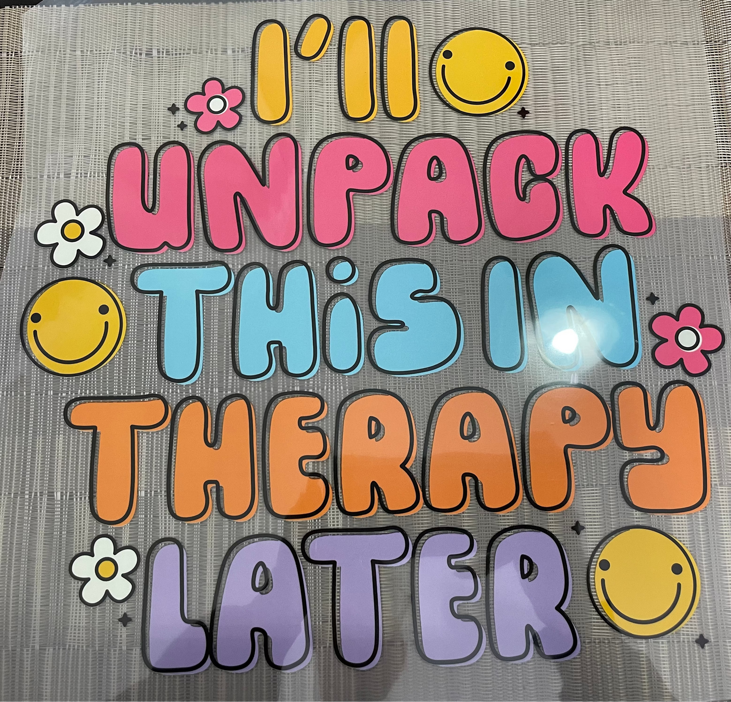I'll unpack this in therapy later