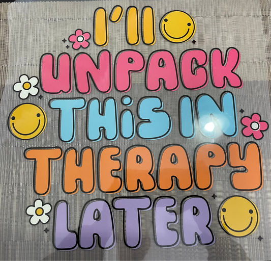 I'll unpack this in therapy later