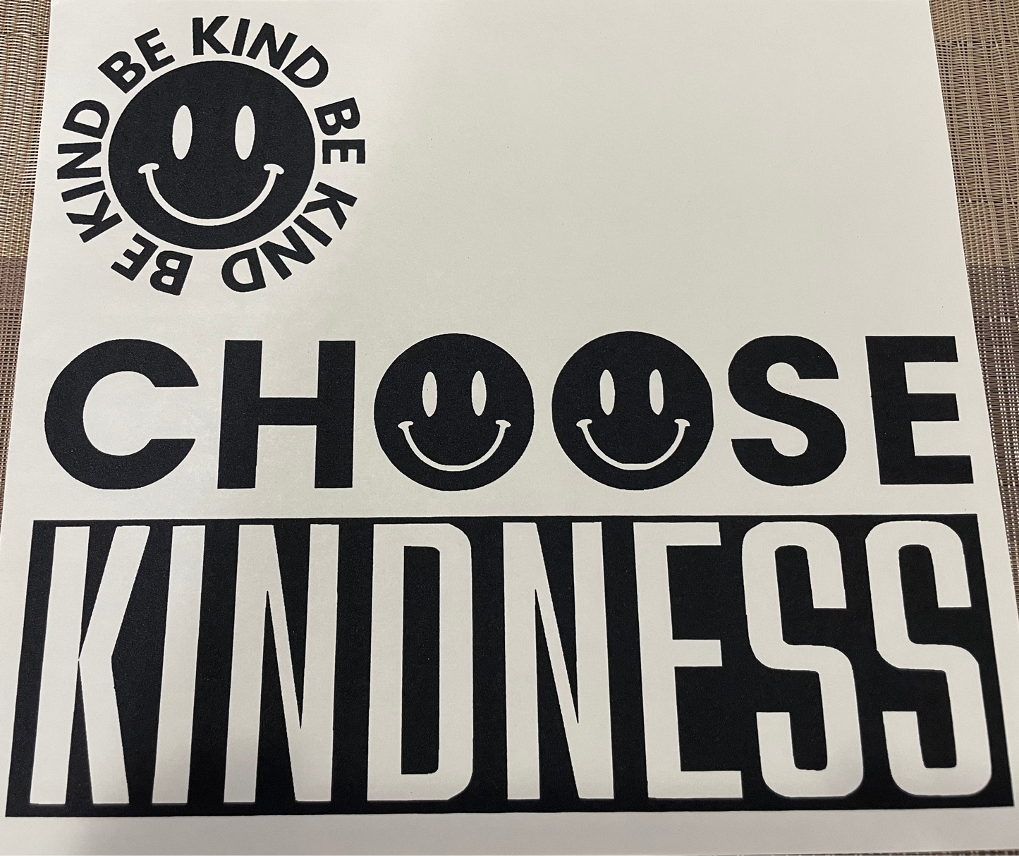 Be kind, choose kindness decal
