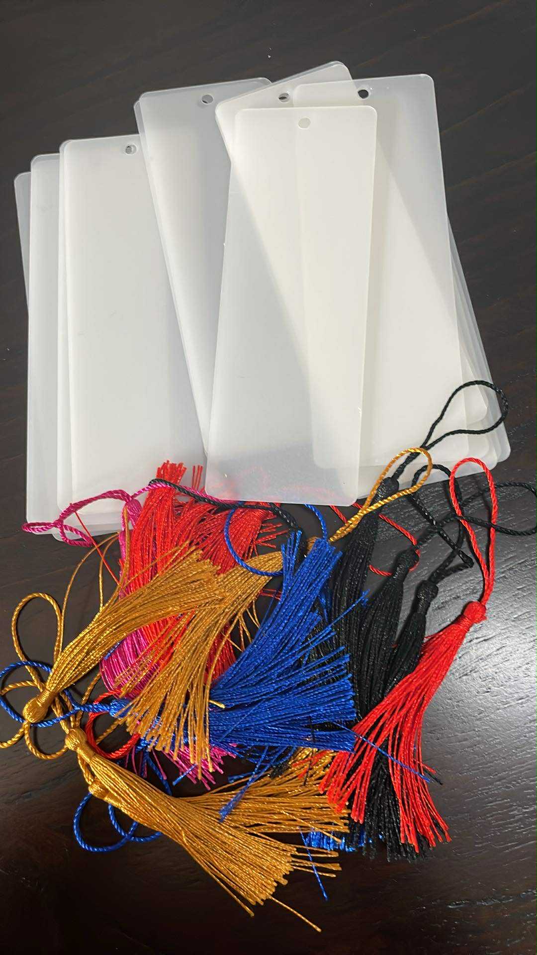 Bookmarks with tassel